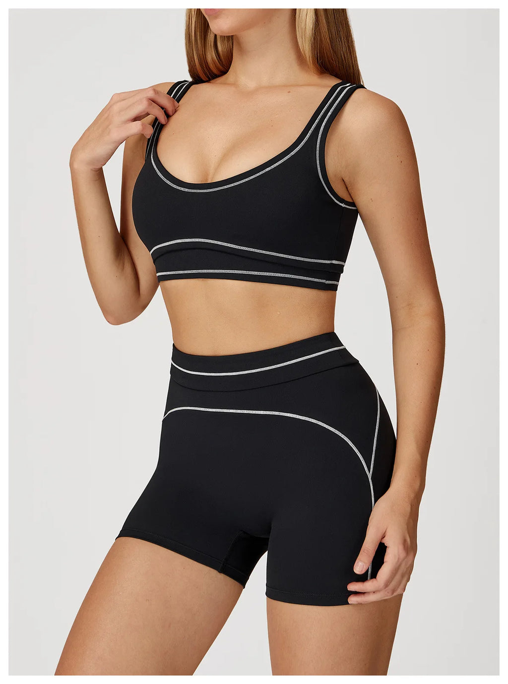 Ensemble Shorty Brassiere Fitness & Yoga
