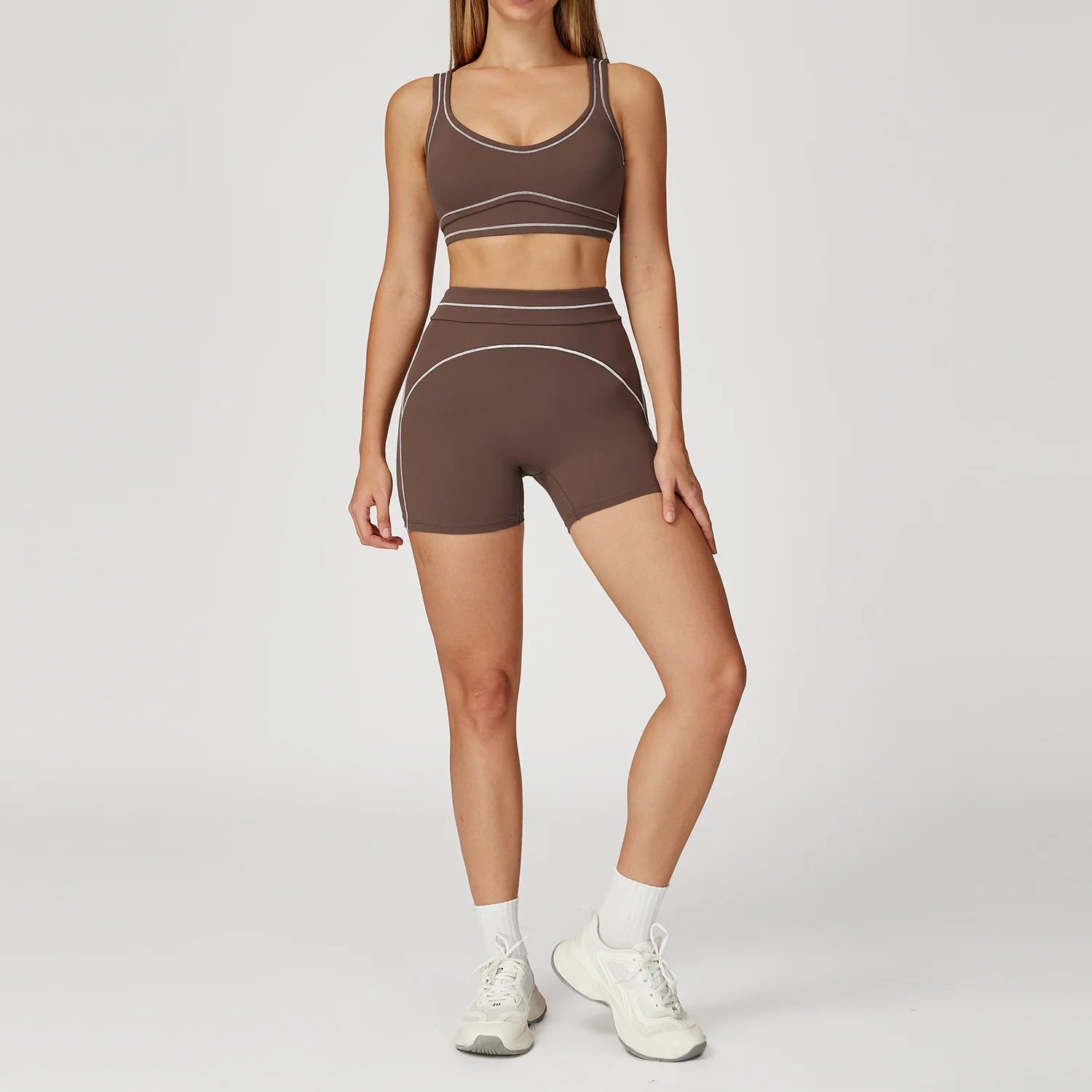 Ensemble Shorty Brassiere Fitness & Yoga