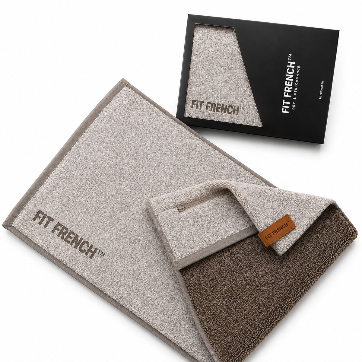 SERVIETTE MICROFIBRE SPORT FIT FRENCH®