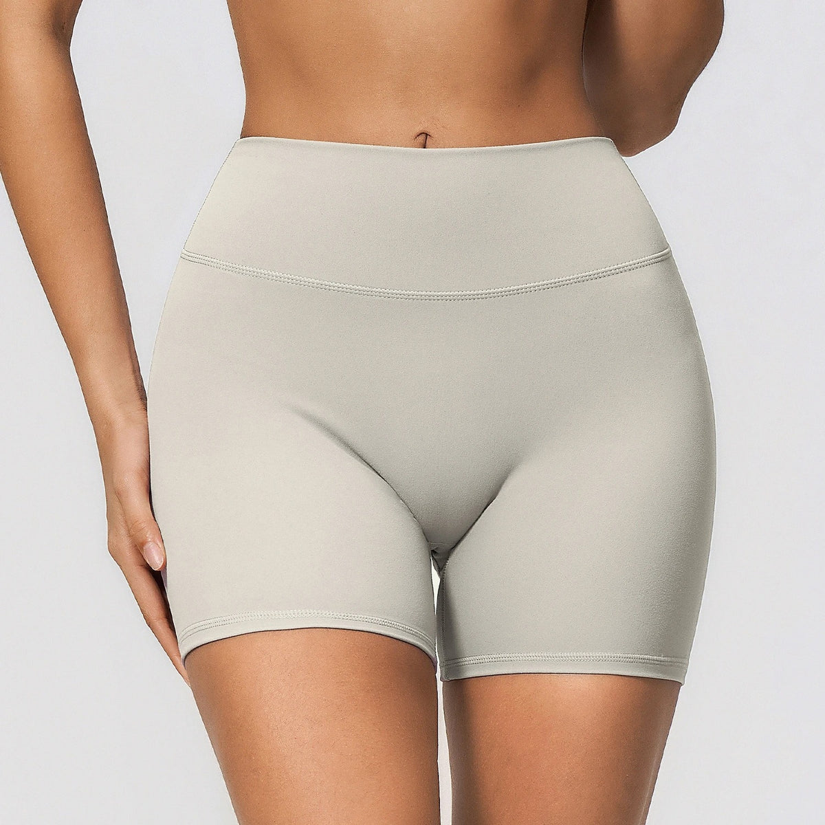 Shorts de yoga taille haute  gym fitness